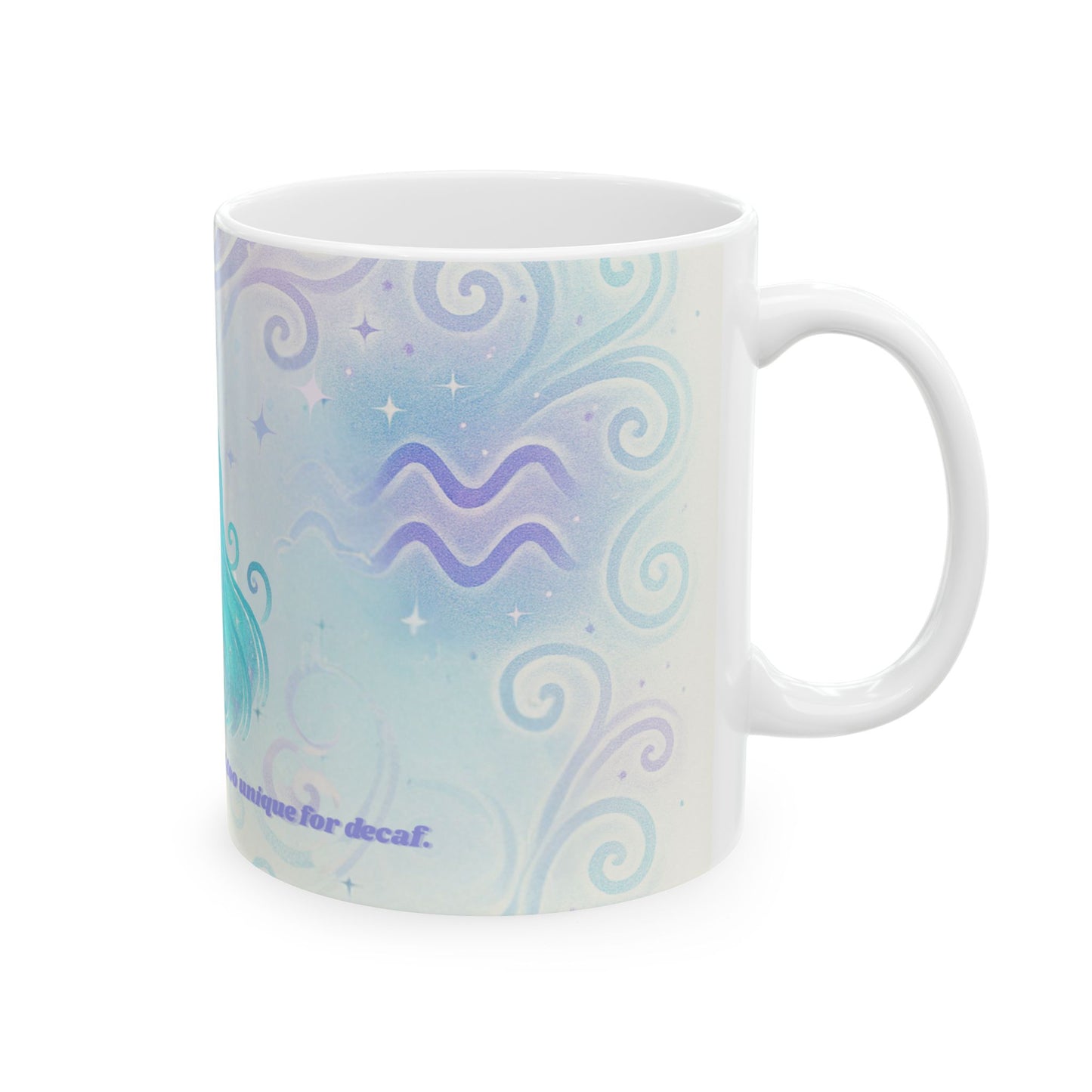 Unique Aquarius Ceramic Mug - 11oz & 15oz