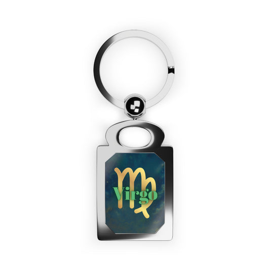 Virgo Photo Keyring - Ideal Gift for Astrology Lovers