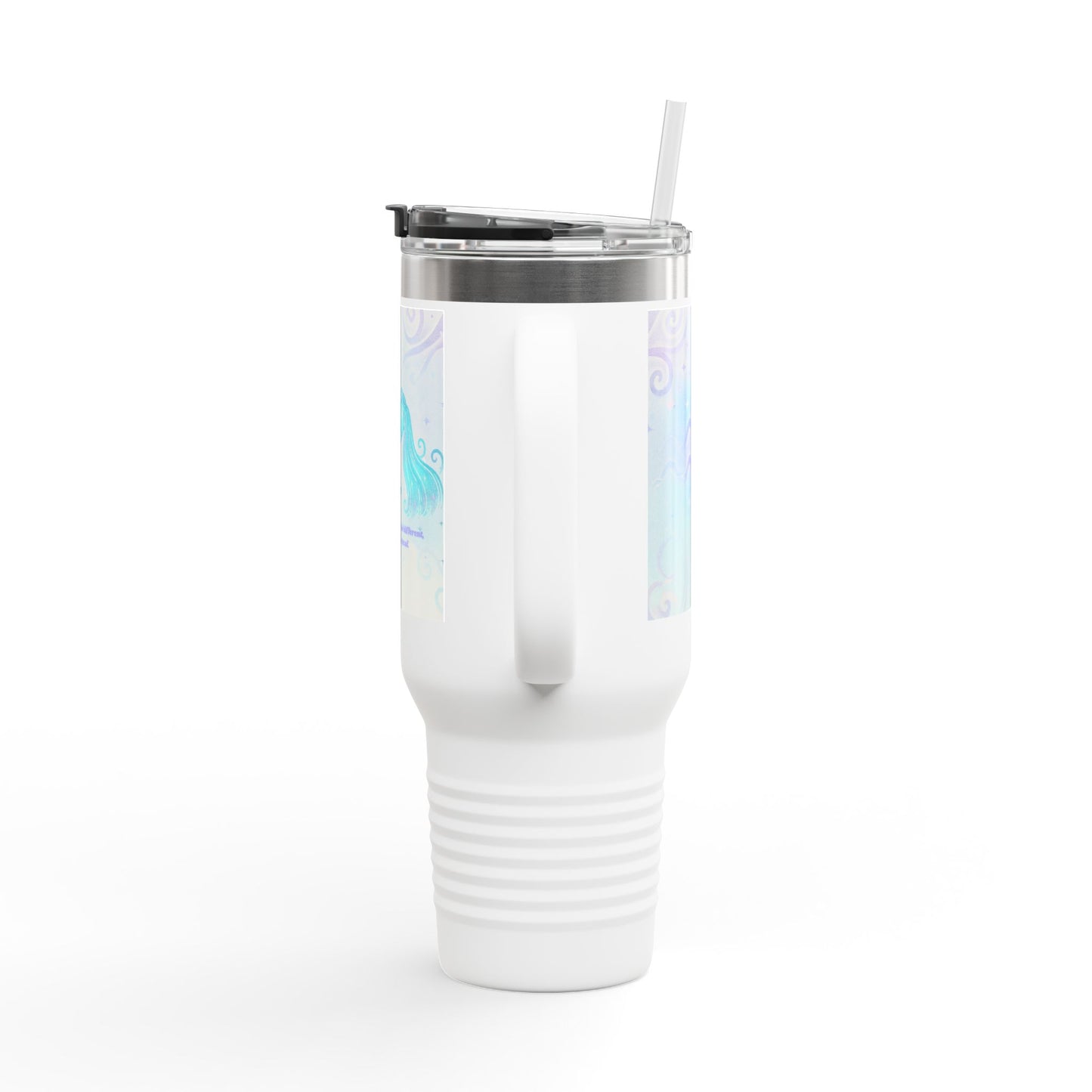 Aquarius-Themed Insulated Travel Mug, Perfect for Astrology Lovers, Gifts for Friends, Summer Road Trips, Relaxing Moments, Fun Hydration