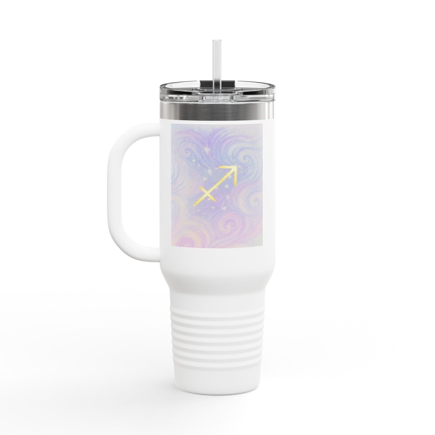 Sagittarius Insulated Travel Mug - 40oz with Celestial Design