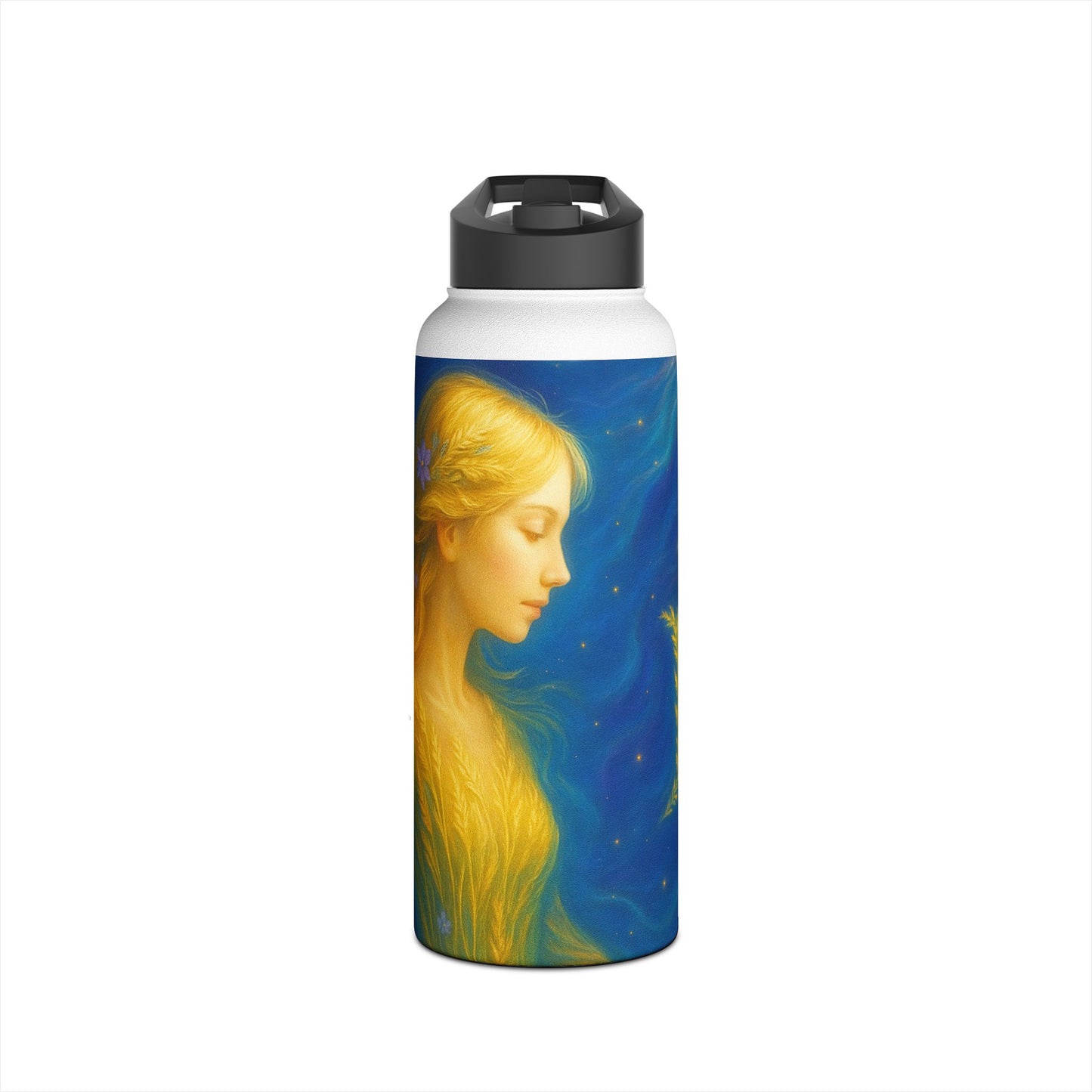 Serene Virgo Stainless Steel Water Bottle, Floral Water Bottle, Reusable Drink Bottle, Eco-Friendly Hydration, Gift for Ocean [...]