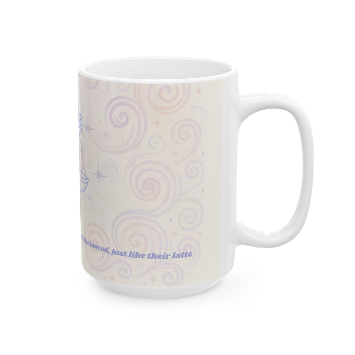 Libra Balanced Vibes Ceramic Mug – Good Vibes Only (11oz, 15oz)