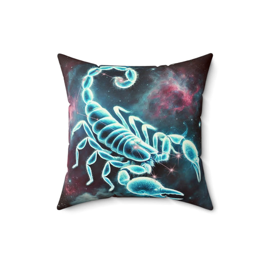 Cosmic Scorpio Decorative Pillow