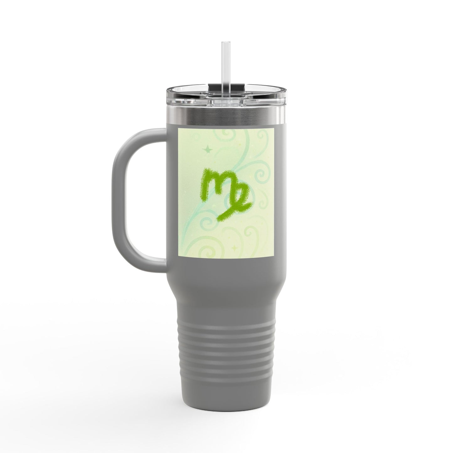 Inspirational Virgo Design - Eco-Friendly 40oz Insulated Travel Mug