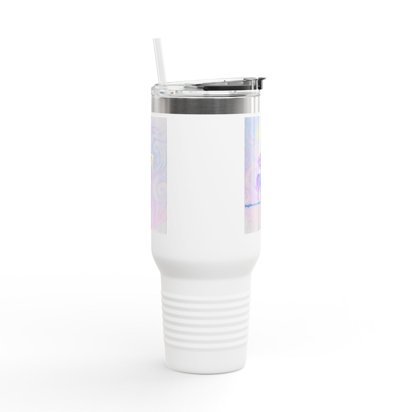 Sagittarius Insulated Travel Mug - 40oz with Celestial Design