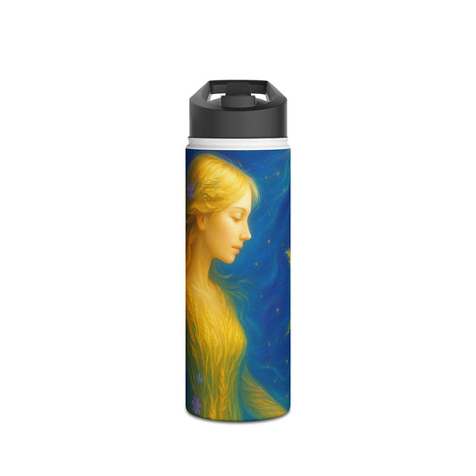 Serene Virgo Stainless Steel Water Bottle, Floral Water Bottle, Reusable Drink Bottle, Eco-Friendly Hydration, Gift for Ocean [...]