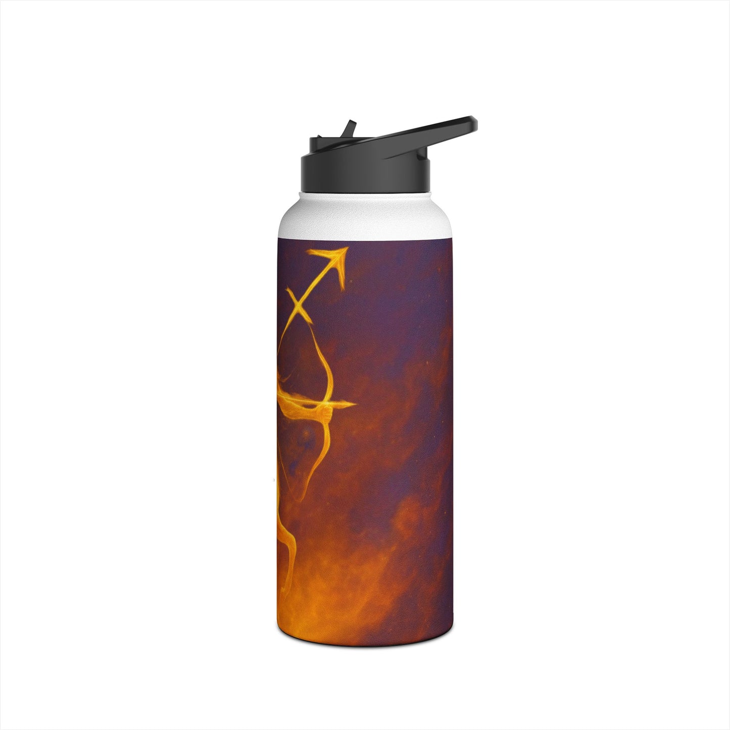 Sagittarius Celestial Archer Water Bottle, Insulated Travel Mug, Fantasy Gift, Outdoor Hydration, Eco-Friendly Water Container, Unique Birthday Present