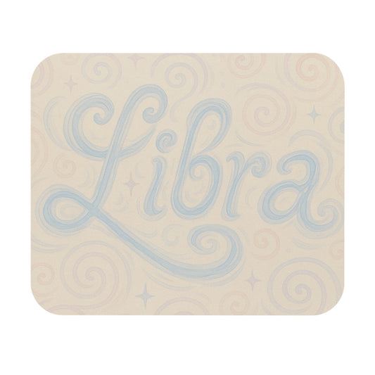 Libra Mouse Pad, Zodiac Home Office Decor, Astrology Gift, Personalized Desk Accessory, Libra Birthday Gift