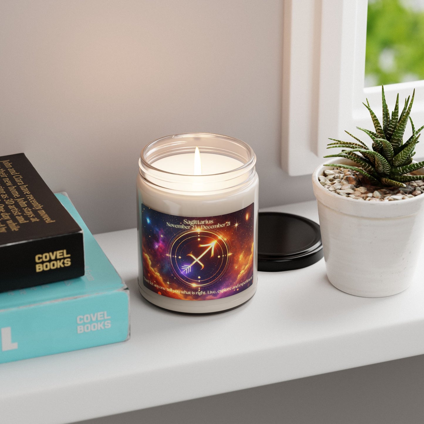 Sagittarius Scented Soy Candle - Astrology Inspired Soy Candle