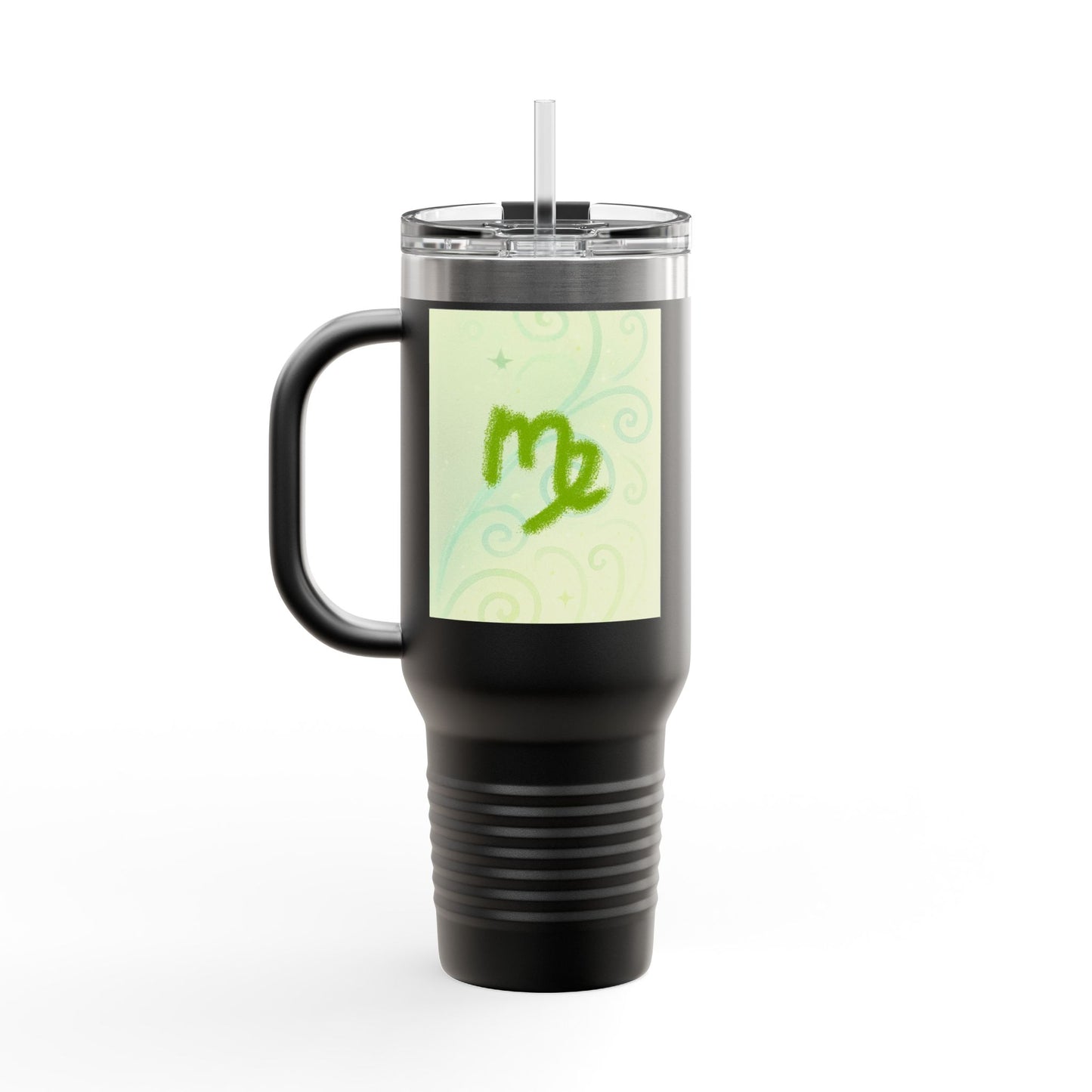 Inspirational Virgo Design - Eco-Friendly 40oz Insulated Travel Mug