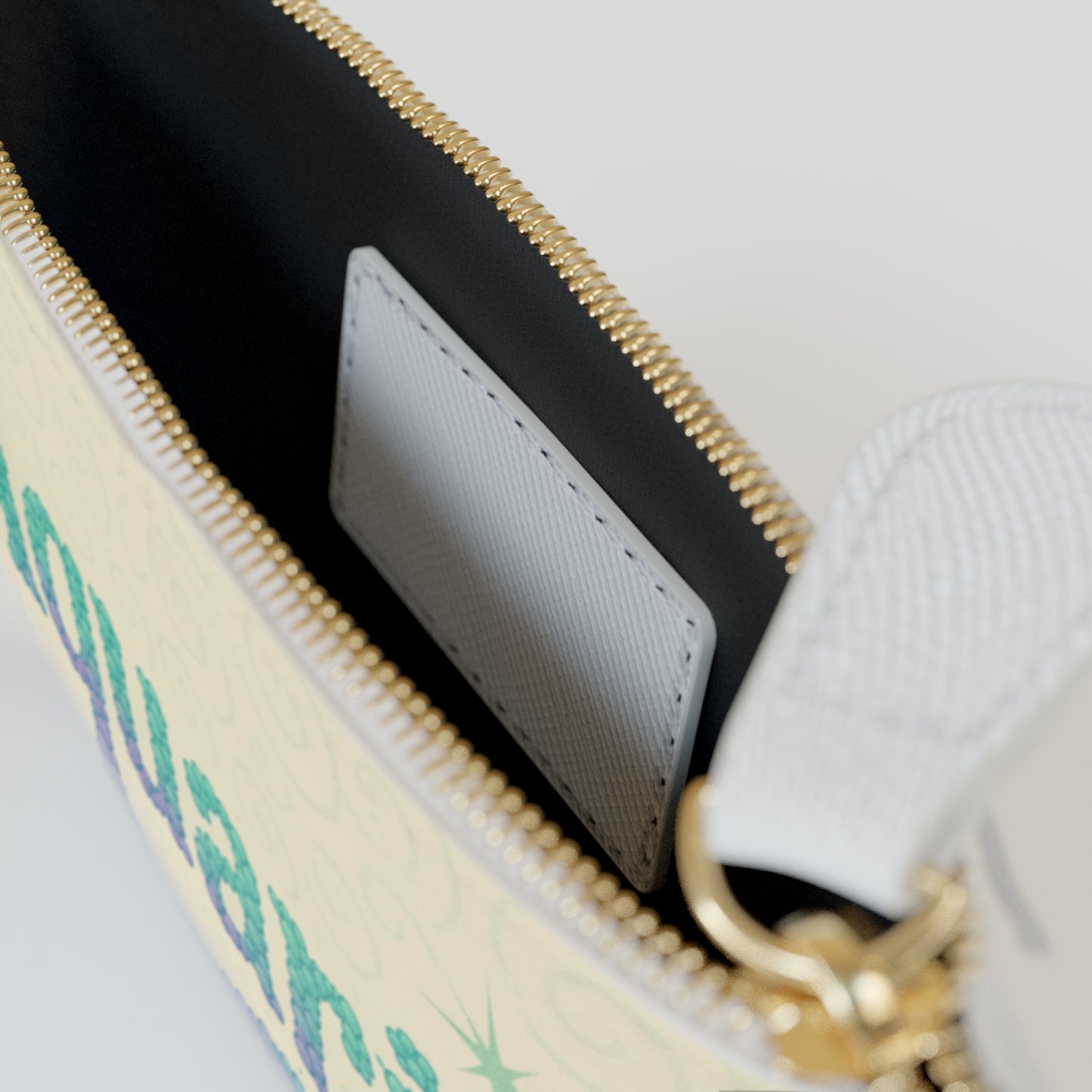 Aquarius Mini Clutch Bag, Zodiac Clutch, Astrology Wallet, Astrology Gift, Horoscope Accessory