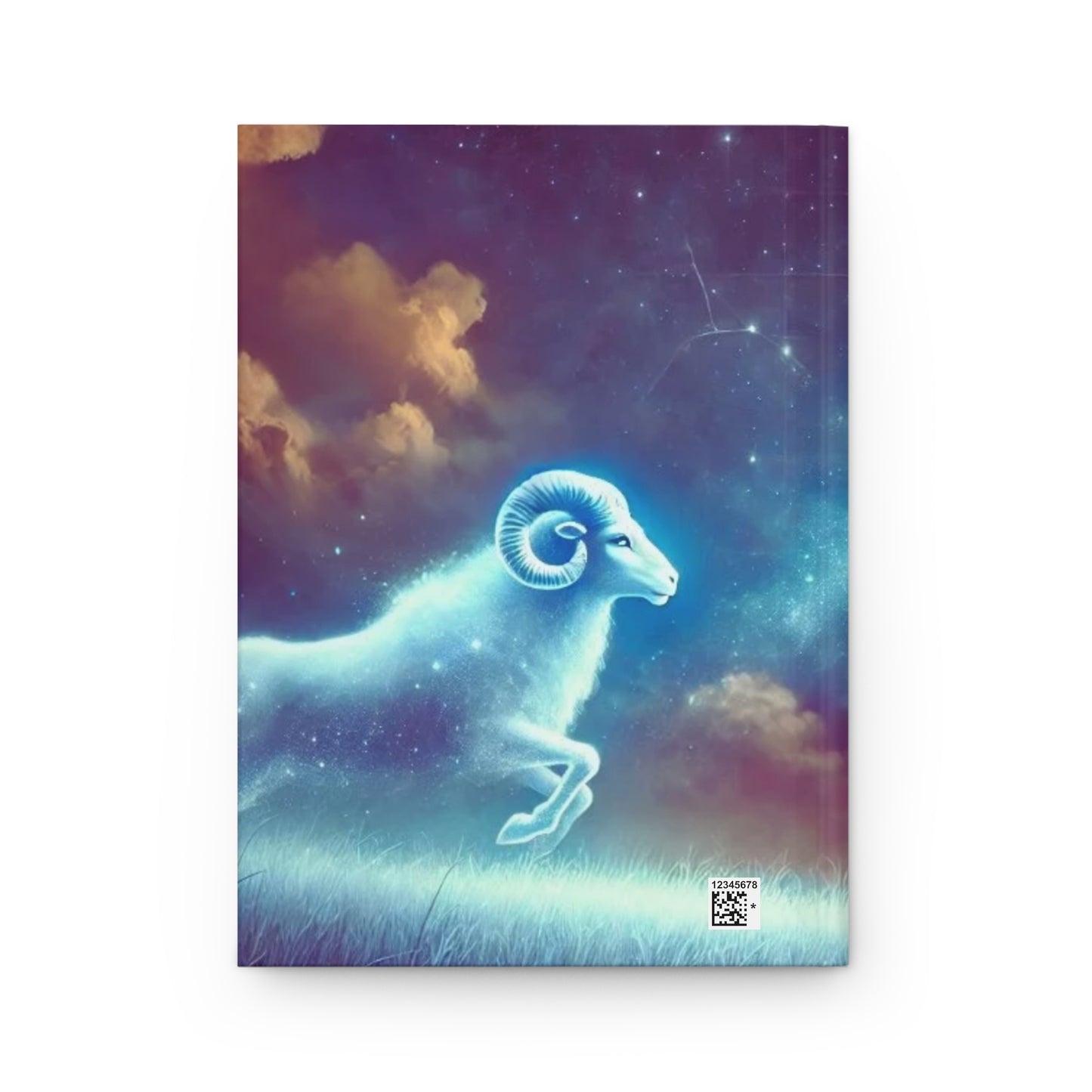 Aries Constellation Hardcover Journal - Cosmic Design for Astrology Lovers