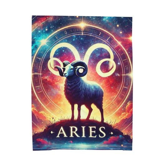 Aries Velveteen Plush Blanket