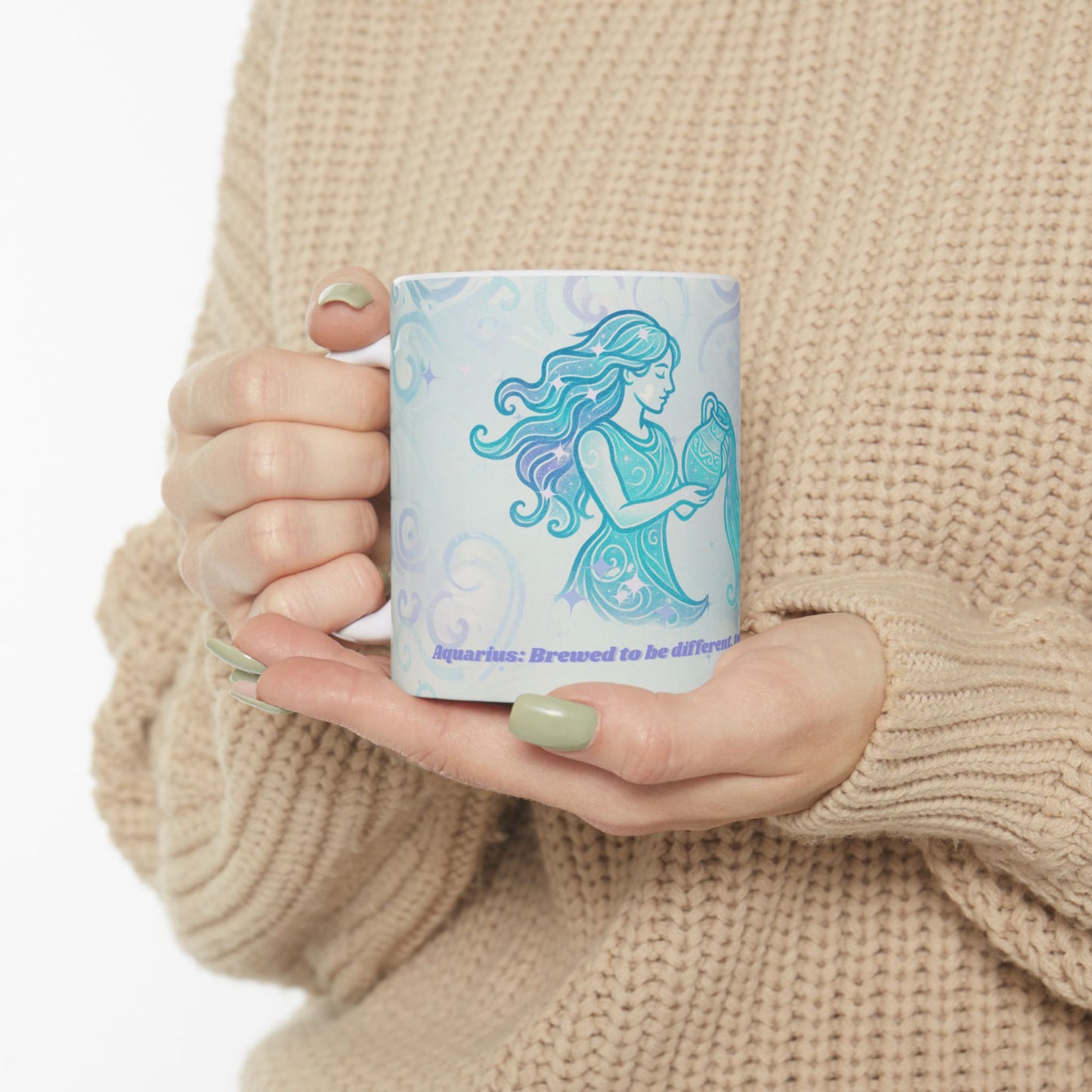 Unique Aquarius Ceramic Mug - 11oz & 15oz