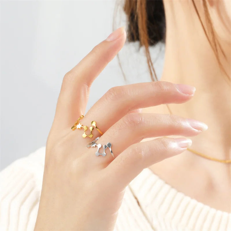 Cosmic Constellation Rings - 12 constellation rings, adjustable rings, gifts for astrology lovers
